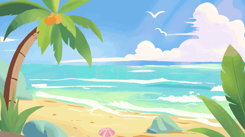 海滩
