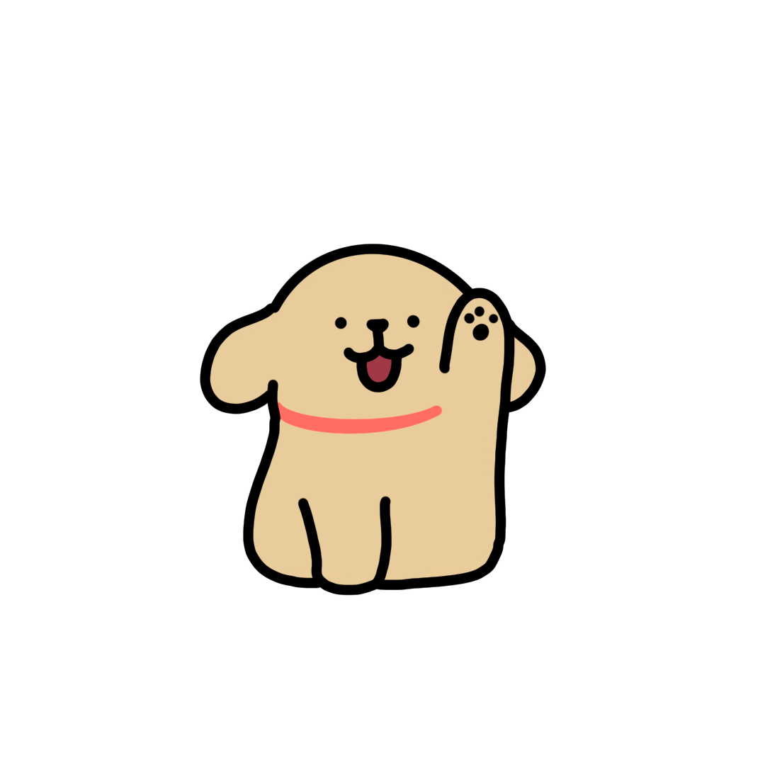 举起爪子